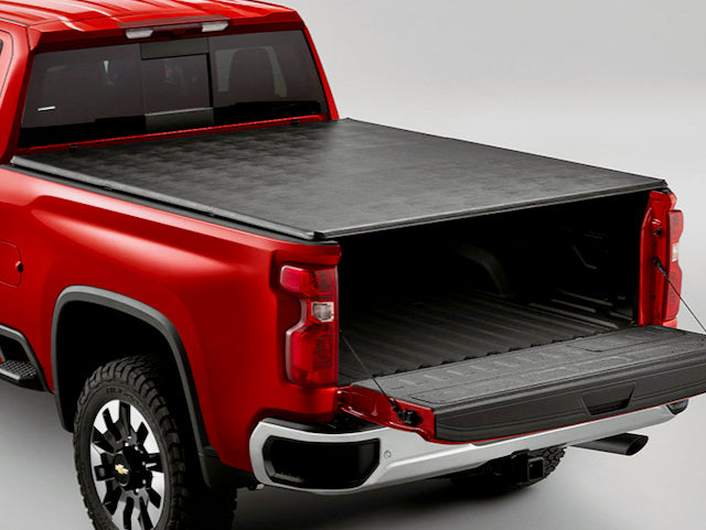 Tri-Fold Soft Tonneau Cover For Chevrolet Silverado 1500 2014-2024 5'7" TUB