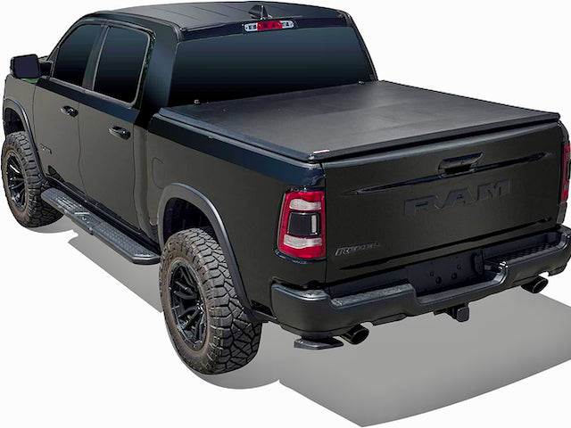 Tri-Fold Soft Tonneau Cover for Dodge RAM 1500 DT 2019-2024 5'7" TUB