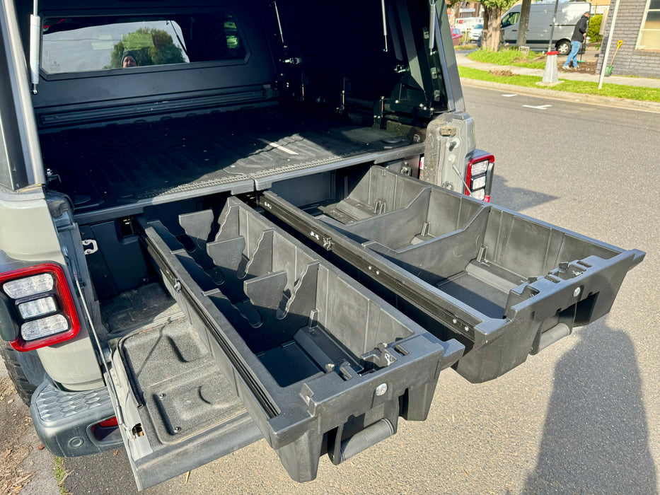 Jeep Gladiator Weather-resistant Ute Drawer System 2020-2024