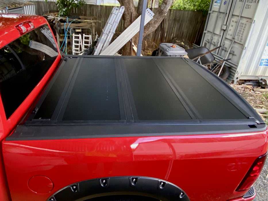 Quad-Fold RAM 1500 DS Hard Lid Tonneau Cover 2009-2023 5'7" TUB