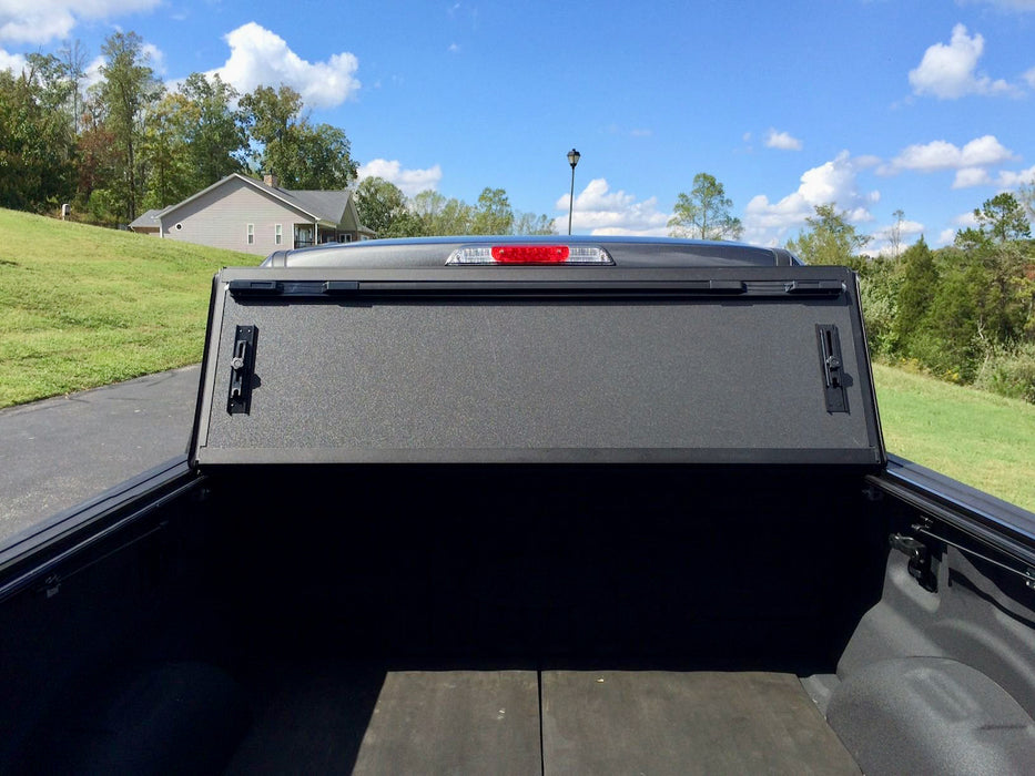 Quad-Fold Ford F-150 Hard Lid Tonneau Cover 2015-2024 5'5" TUB