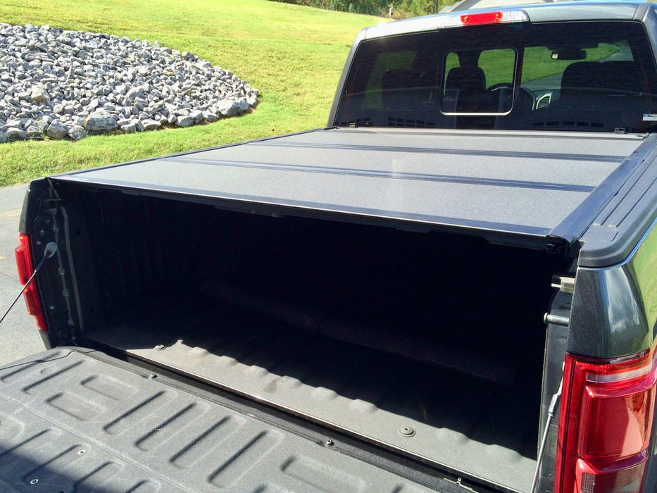 Quad-Fold Ford F-150 Hard Lid Tonneau Cover 2015-2024 5'5" TUB