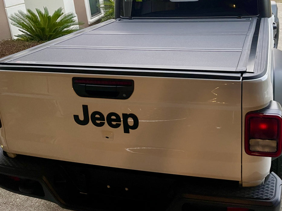 Quad-Fold Jeep Gladiator Hard Lid Tonneau Cover 2020-2025