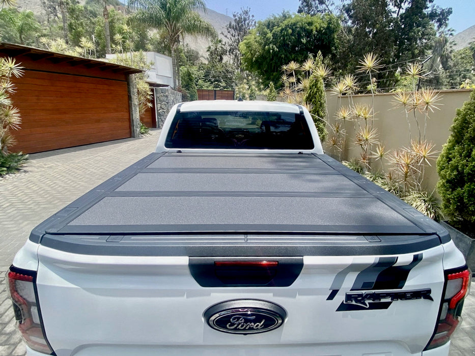 Quad-Fold Volkswagen Amarok NF Hard Lid Tonneau Cover 2023+