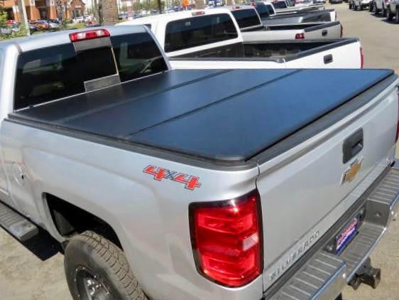 Tri-Fold Hard Lid Tonneau Cover For Chevrolet Silverado 1500 2014-2024 5'7" TUB