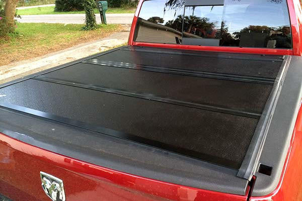 Quad-Fold Ford F-150 Hard Lid Tonneau Cover 2015-2019 6'5" TUB