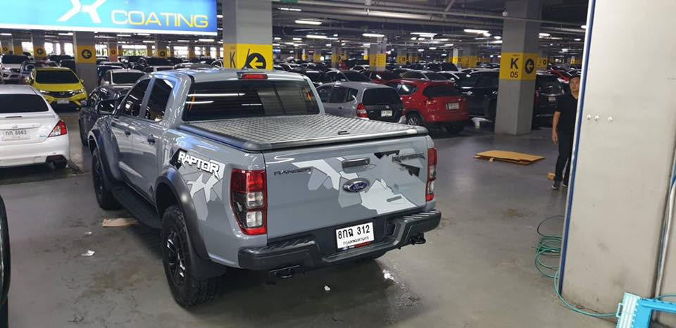 Aluminium Ford Ranger RAPTOR Hard Lid 2018-mid 2022