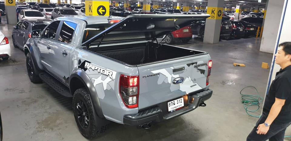 Aluminium Ford Ranger RAPTOR Hard Lid 2018-mid 2022