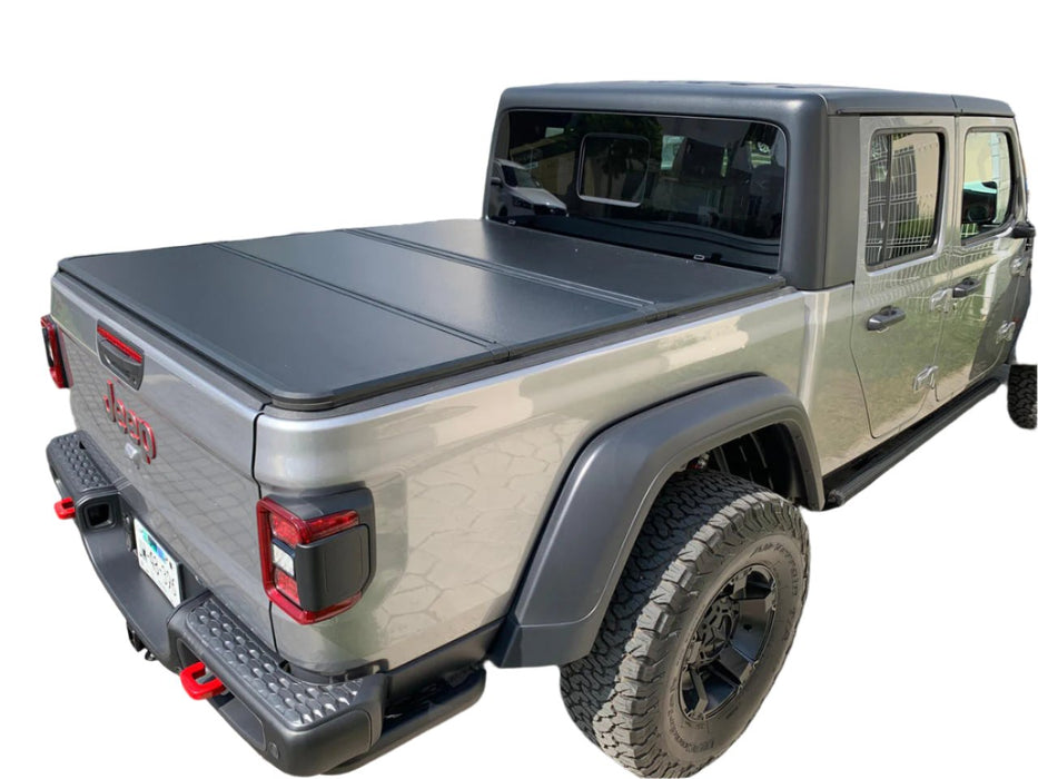 Tri-Fold Hard Lid Tonneau Cover for Jeep Gladiator 2020+