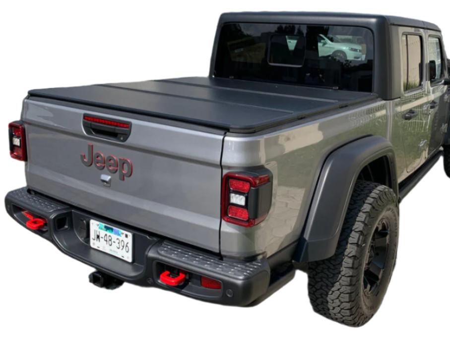 Tri-Fold Hard Lid Tonneau Cover for Jeep Gladiator 2020+