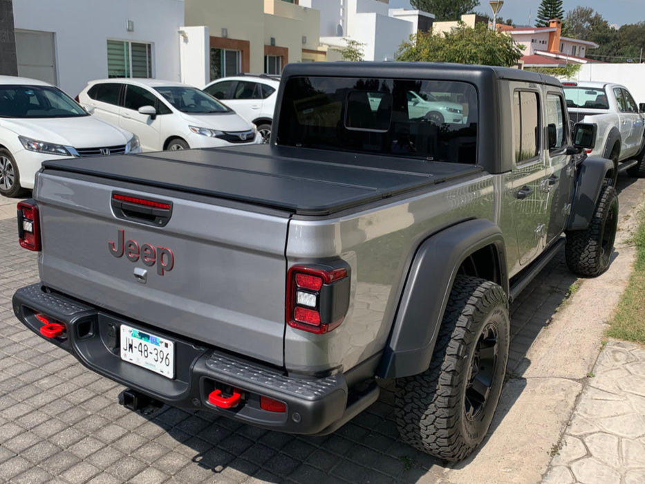 Tri-Fold Hard Lid Tonneau Cover for Jeep Gladiator 2020+