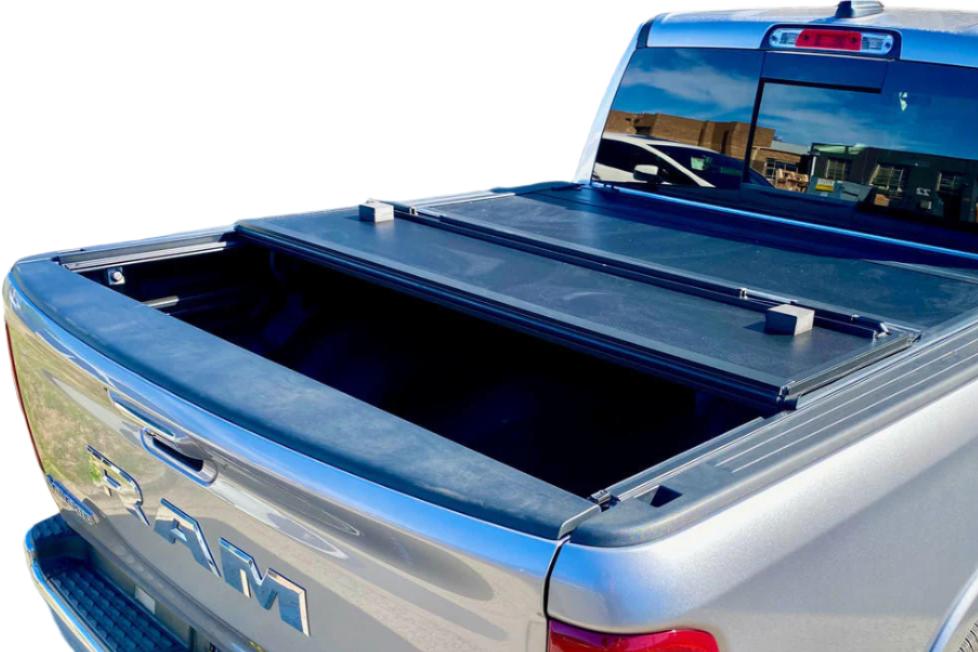 Quad-Fold RAM 1500 DT Hard Lid Tonneau Cover 2020-2024 5'7" TUB