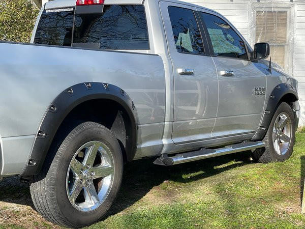 Textured Fender Flares For Dodge RAM 1500 DS Classic 2009-2023