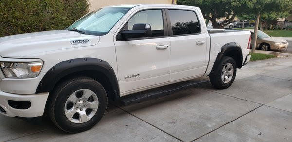 Textured Fender Flares For Dodge RAM 1500 DT 2019-2024