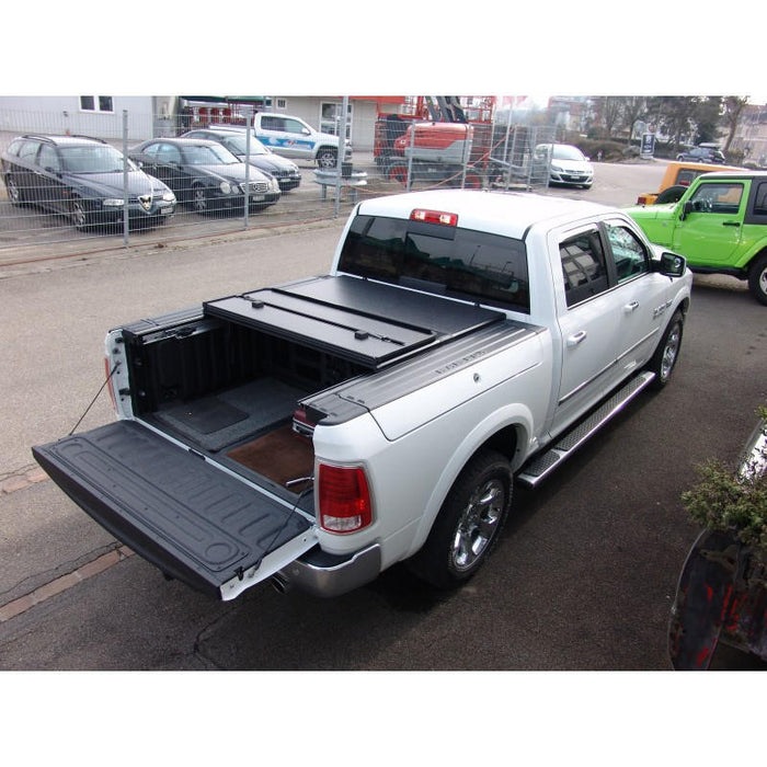 Tri-Fold Hard Lid Tonneau Cover for Dodge RAM 1500 RAMBOX DS/DT 2009-2024 5'7" TUB