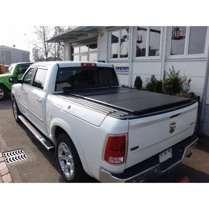 Tri-Fold Hard Lid Tonneau Cover for Dodge RAM 1500 RAMBOX DS/DT 2009-2024 5'7" TUB