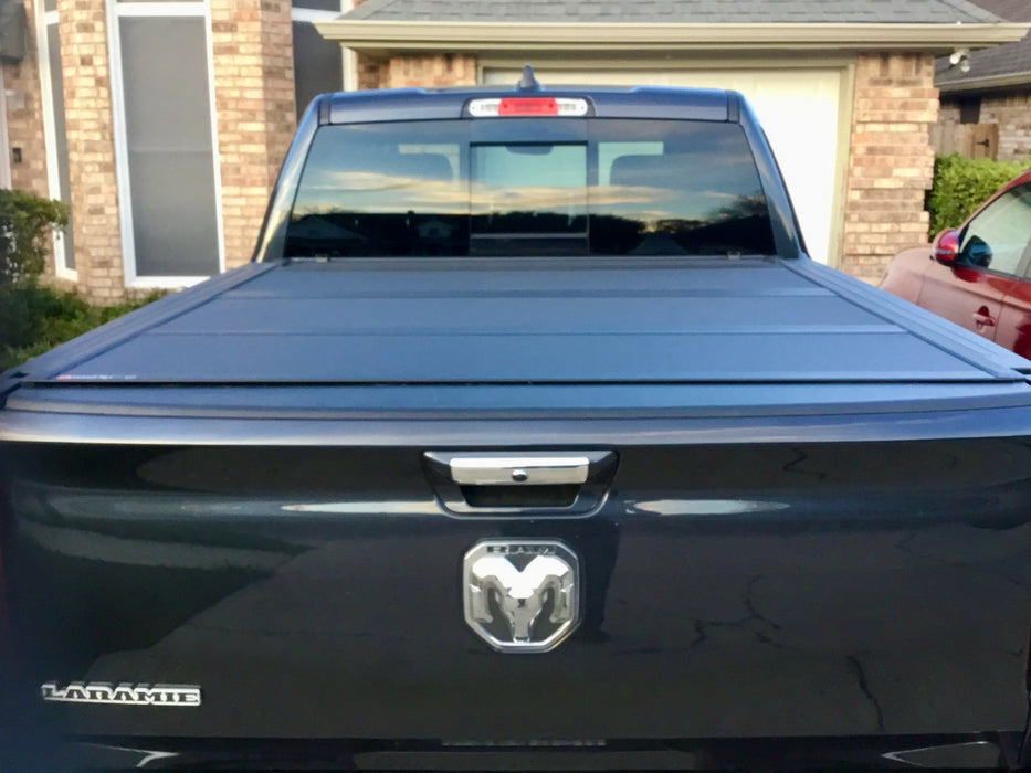 Quad-Fold RAM 1500 DS Hard Lid Tonneau Cover 2009-2023 5'7" TUB