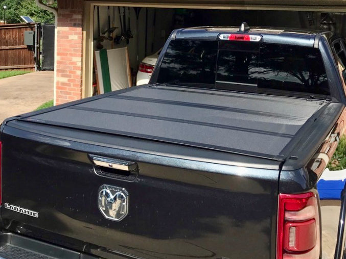 Quad-Fold RAM 1500 DS Hard Lid Tonneau Cover 2009-2023 5'7" TUB