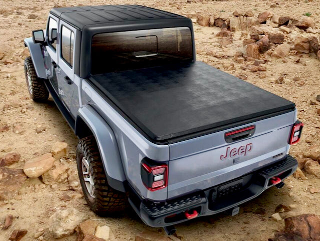 Tri-Fold Soft Tonneau Cover for Jeep Gladiator 2020+