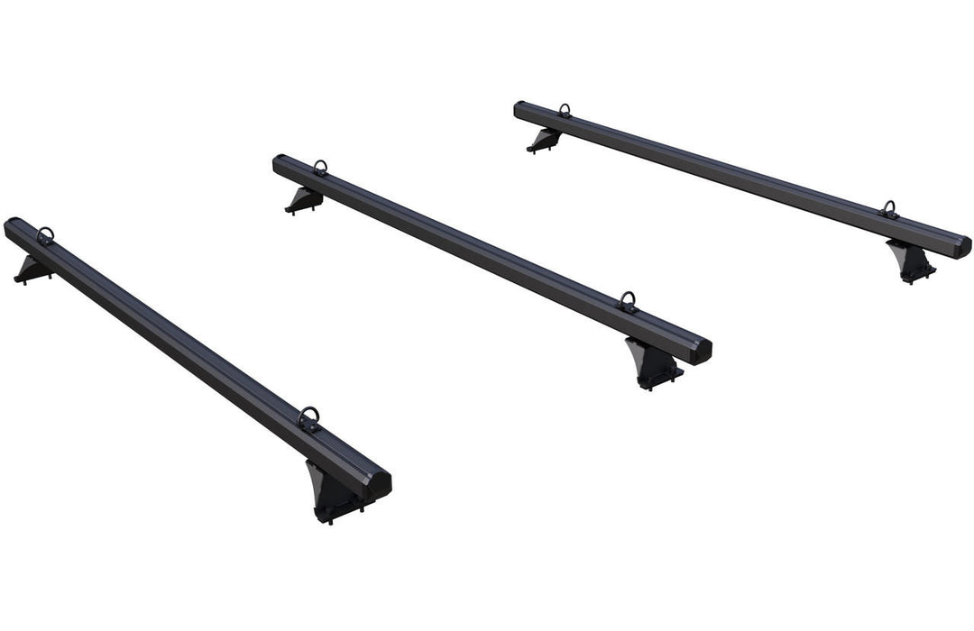 Set of 3 Black Cross Bars for Toyota HiAce 300 series 2019-2024