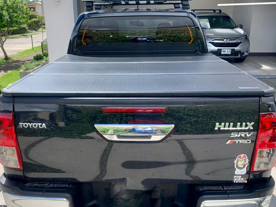 Tri-Fold Hard Lid Tonneau Cover for Toyota Hilux SR5 2015-2024