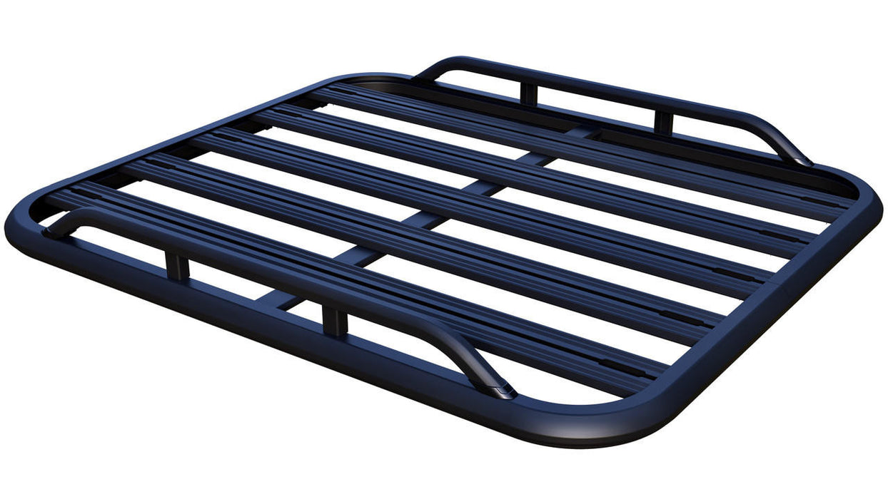 Aluminium Flat Roof Rack with Rails 1.55m Universal