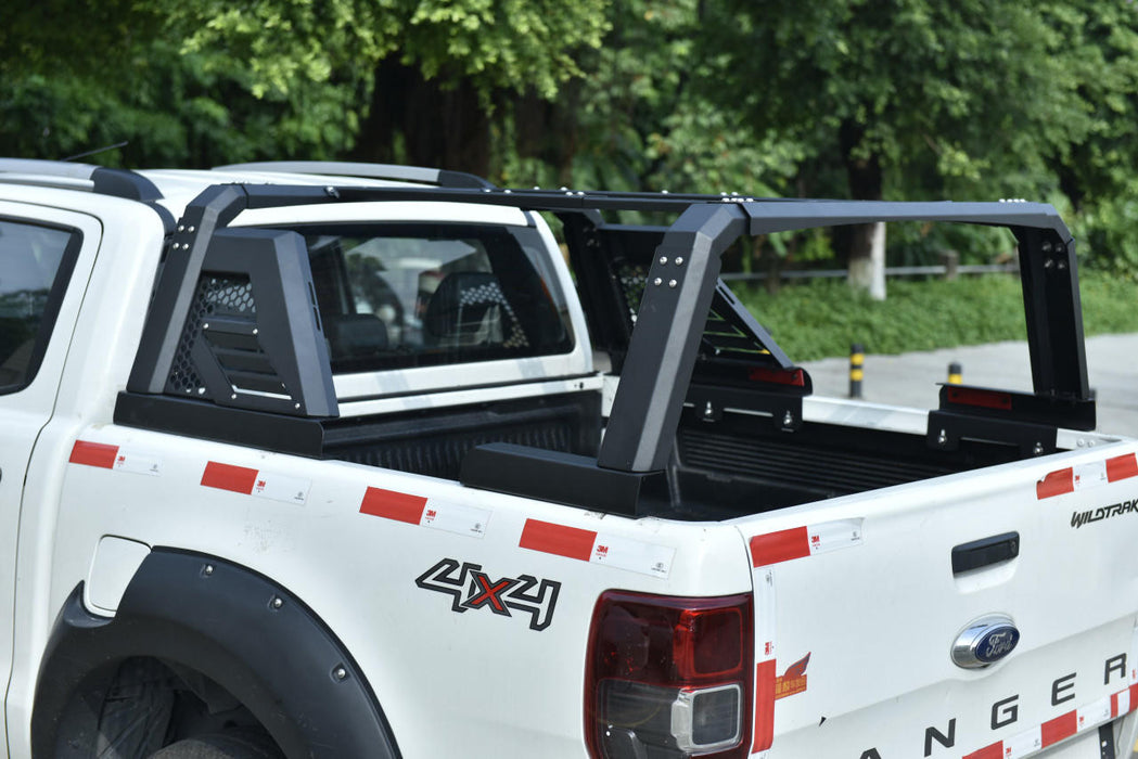 Multifunction Ladder Rack with Universal Roll Bar