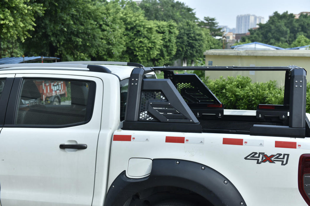 Multifunction Ladder Rack with Universal Roll Bar